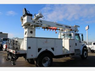 2015 Freightliner M2 Automatic 4x4 Terex 4047 Digger Derrick Truck