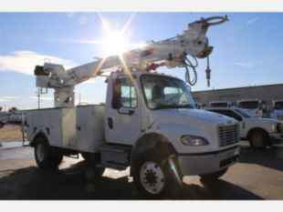 2015 Freightliner M2 Automatic 4x4 Terex 4047 Digger Derrick Truck