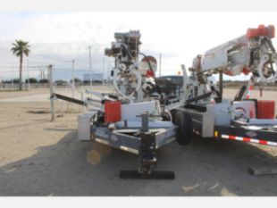 2017 SDP EZ HAULER 55 MLP Mini Tracked Digger Derrick with Trailer