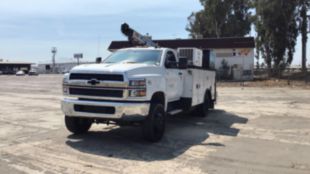 2019 Chevrolet 5500 4x4 Load King Voyager I Service Truck With Crane