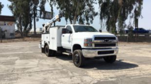 2019 Chevrolet 5500 4x4 Load King Voyager I Service Truck With Crane