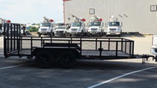 2022 Delco 7x16 Utility Trailer
