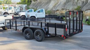 2022 Delco 7x16 Utility Trailer