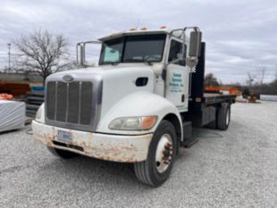 2008 Peterbilt 330 Diesel 4x2 Flatbed Truck