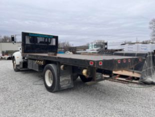 2008 Peterbilt 330 Diesel 4x2 Flatbed Truck