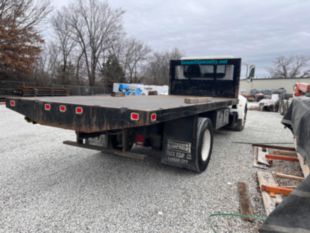 2008 Peterbilt 330 Diesel 4x2 Flatbed Truck