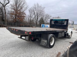 2008 Peterbilt 330 Diesel 4x2 Flatbed Truck