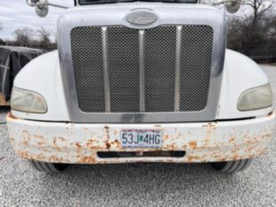 2008 Peterbilt 330 Diesel 4x2 Flatbed Truck