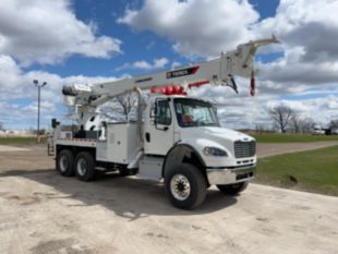 2024 Freightliner M2106 6x6 2015 Terex C6060 Digger Derrick