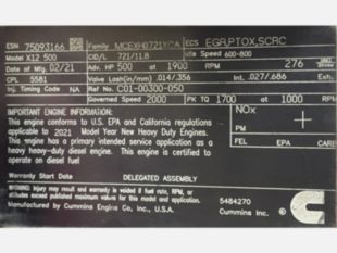 2022 Freightliner 114SD 5 Axle Dump Truck