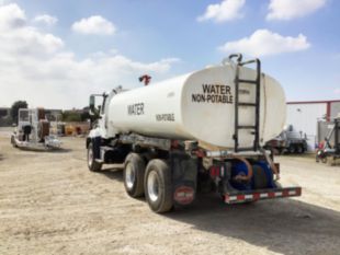 2014 Freightliner 108SD 6x6 Load King 4000 Gallon Water Truck With Water Cannon