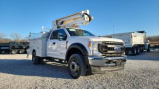 2021 Ford F550 4x4 Armlift TKS44EG-BR Bucket Truck