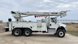 2024 Freightliner M2106 6x6 Terex C6060 Digger Derrick