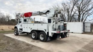 2024 Freightliner M2106 6x6 Terex C6060 Digger Derrick