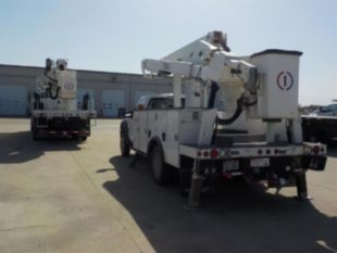 2015 Ford F-550 Powerstroke Diesel 4x2  Versalift VST-47SI Material Handler Bucket Truck