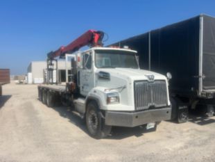 2018 Westernstar 4700 Tri-Axle Drywall Delivery Truck