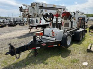 2019 SDP 55 MLP EZ-Hauler 5500 Mini Tracked Digger Derrick with Trailer
