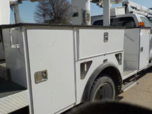 2015 Ford F-550 Powerstroke Diesel 4x2  Versalift VST-47SI Material Handler Bucket Truck