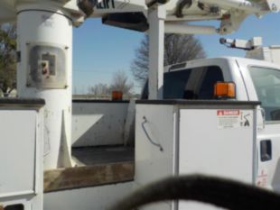 2015 Ford F-550 Powerstroke Diesel 4x2  Versalift VST-47SI Material Handler Bucket Truck