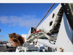 2015 Freightliner M2 Automatic 4x4 Terex 4047 Digger Derrick Truck