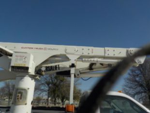 2015 Ford F-550 Powerstroke Diesel 4x2  Versalift VST-47SI Material Handler Bucket Truck
