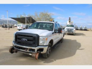 2015 Ford F-350 Gas Engine 4x4 "Rail Gear Equipped" Pickup Truck