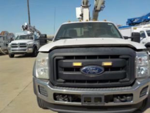 2015 Ford F-550 Powerstroke Diesel 4x2  Versalift VST-47SI Material Handler Bucket Truck