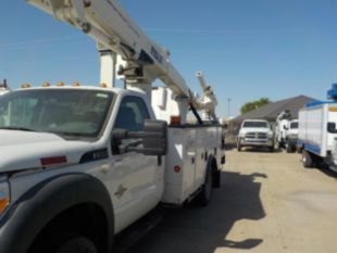 2015 Ford F-550 Powerstroke Diesel 4x2  Versalift VST-47SI Material Handler Bucket Truck