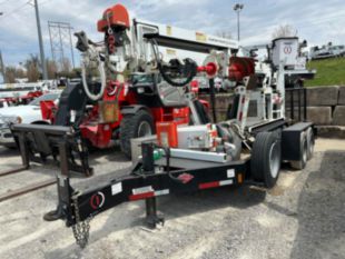 2019 SDP 55-MLP EZ-Hauler 5500 Mini Tracked Digger Derrick with Trailer