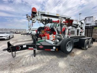 2019 SDP 55-MLP EZ-Hauler 5500 Mini Tracked Digger Derrick with Trailer
