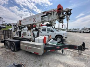 2019 SDP 55-MLP EZ-Hauler 5500 Mini Tracked Digger Derrick with Trailer