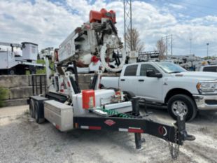 2019 SDP 55-MLP EZ-Hauler 5500 Mini Tracked Digger Derrick with Trailer