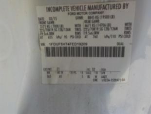 2015 Ford F-550 Powerstroke Diesel 4x2  Versalift VST-47SI Material Handler Bucket Truck