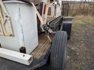2019 SDP 55-MLP EZ-Hauler 5500 Mini Tracked Digger Derrick with Trailer