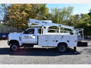 2023 Chevrolet 5500 Diesel 4x4 Dur-A-Lift DCP-36-TS Cable Placer Truck