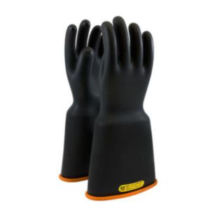 Novax Gloves, Class 2, Black/Orange