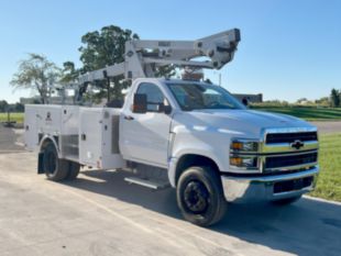 2023 Chevrolet 5500 4x2 Versalift STP-36-NE Cable Placer Truck