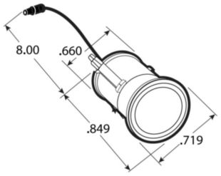 MINI LED M/C LAMP, MOD 33 8