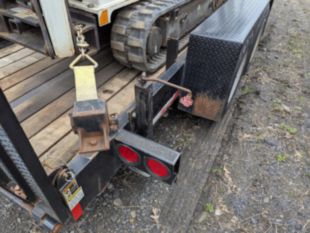2019 SDP 55-MLP EZ-Hauler 5500 Mini Tracked Digger Derrick with Trailer