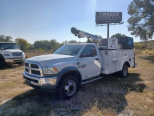 2018 Dodge 5500 Diesel 4x4 Auto Crane HC-7 Service Truck