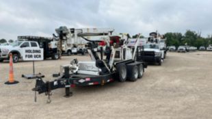 2016 SDP EZ HAULER 55MLP Backyard Digger With Trailer