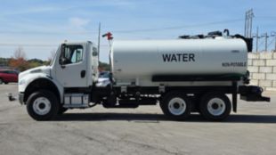 2016 Freightliner M2106 6x6 Load King 4000 Gallon Water Truck