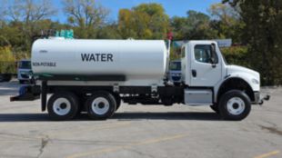 2016 Freightliner M2106 6x6 Load King 4000 Gallon Water Truck