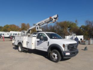 2018 Ford F-550 4x2 Diesel Versalift STP-36NE Cable Placer