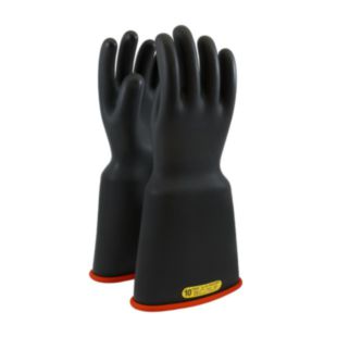 Novax Gloves, Class 2, Black/Red