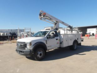 2018 Ford F-550 4x2 Diesel Versalift STP-36NE Cable Placer