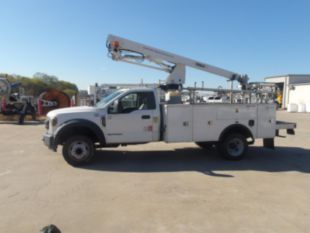 2018 Ford F-550 4x2 Diesel Versalift STP-36NE Cable Placer