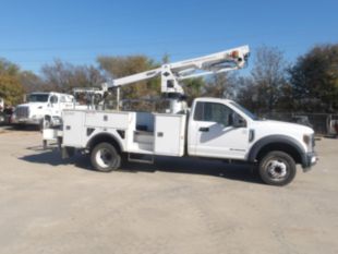 2018 Ford F-550 4x2 Diesel Versalift STP-36NE Cable Placer