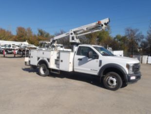 2018 Ford F-550 4x2 Diesel Versalift STP-36NE Cable Placer