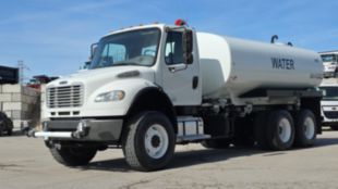 2016 Freightliner M2106 6x6 Load King 4000 Gallon Water Truck